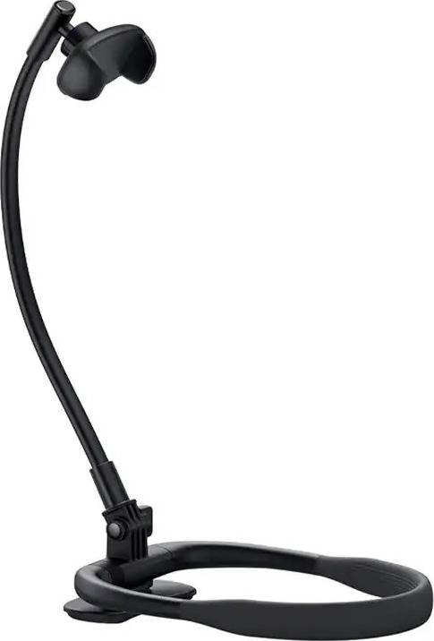 Baseus ComfortJoy Series universal neck mount, phone stand black (LUGB000001)