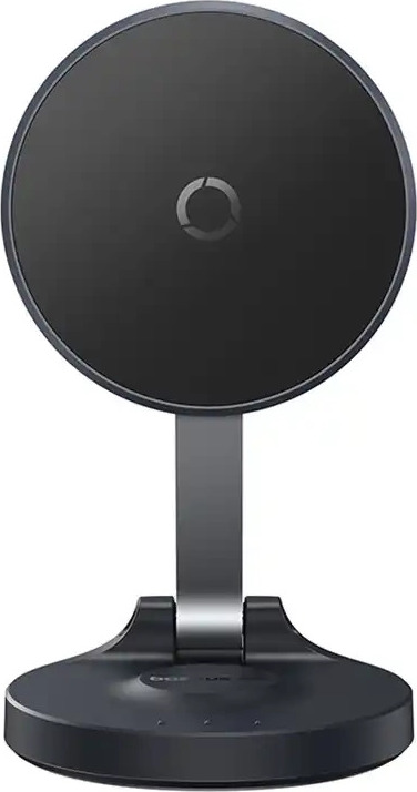 Magnetický stolní stojan na telefon Baseus MagPro samolepicí (černý)