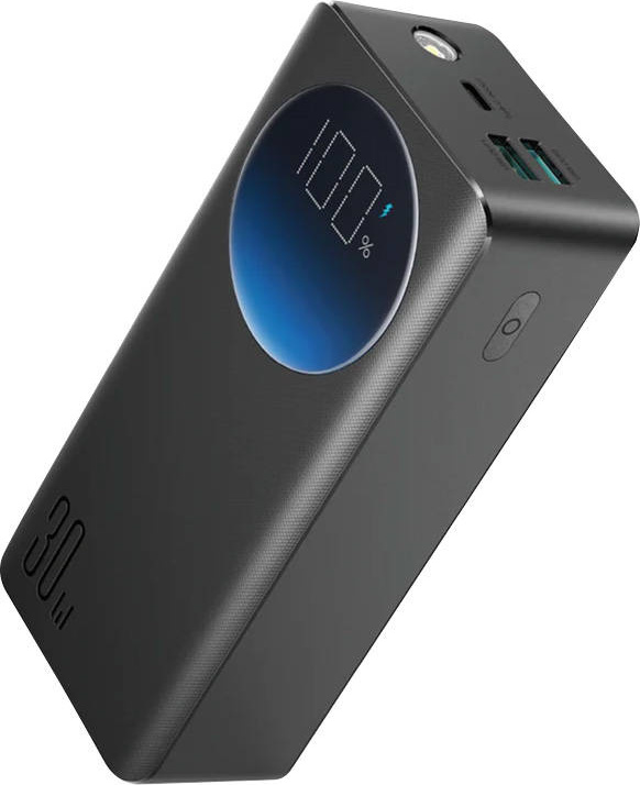 Joyroom JR-PBF03 30W 30000mAh powerbank + USB-A - USB-C cable 0.25m - black
