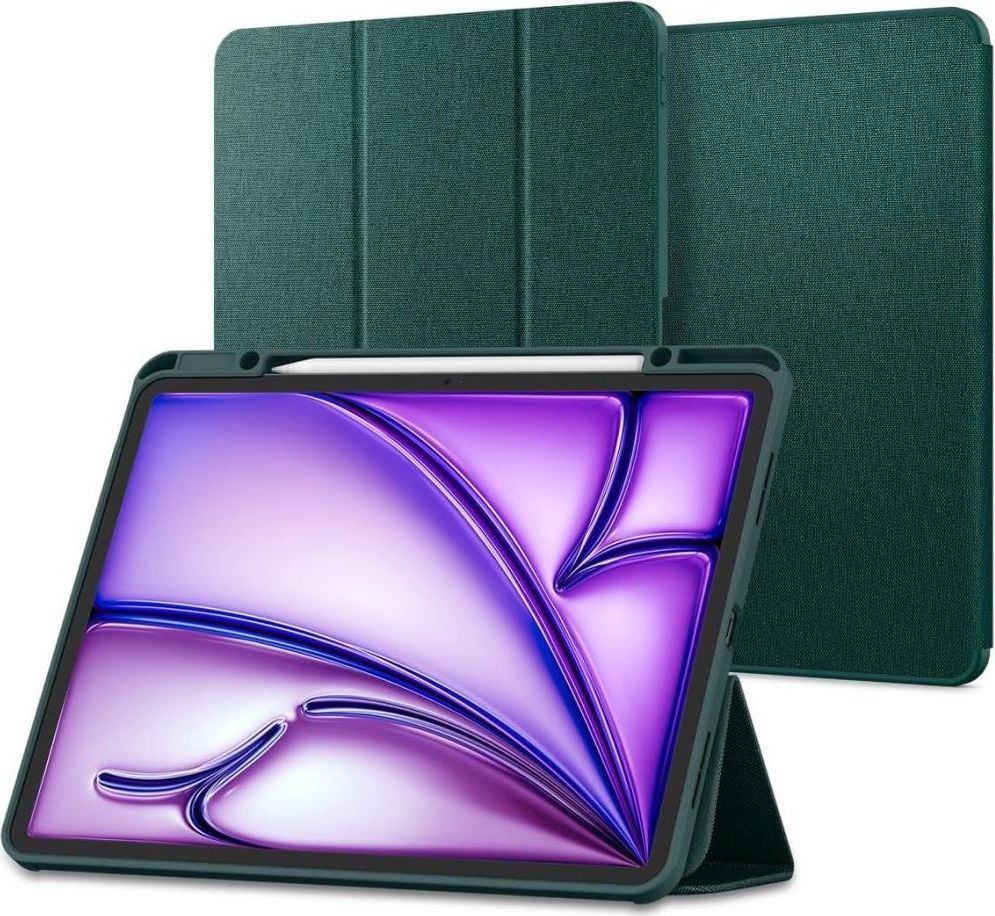 SPIGEN URBAN FIT IPAD AIR 10.9” 4 / 5 / 2020-2022 / 11” 6 / 7 / 2024-2025 MIDNIGHT GREEN