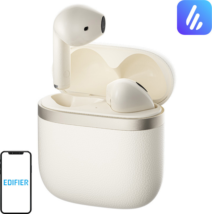 Sluchátka TWS Edifier W200T (béžová)