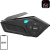 Sluchátka EJEAS E1PRO Bluetooth na přilbu motocyklu interkom