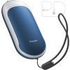 Ocoopa HotPal PD 5000 mAh ohrievač rúk s funkciou powerbanky, USB-C bielo-modrý