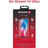 SKLO SWISSTEN FULL GLUE, COLOR FRAME, CASE FRIENDLY PRO XIAOMI 14 ULTRA ČERNÉ