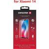 SKLO SWISSTEN FULL GLUE, COLOR FRAME, CASE FRIENDLY PRO XIAOMI 14 ČERNÉ