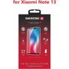 SKLO SWISSTEN FULL GLUE, COLOR FRAME, CASE FRIENDLY PRO XIAOMI NOTE 13 ČERNÉ