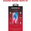 SKLO SWISSTEN FULL GLUE, COLOR FRAME, CASE FRIENDLY PRE XIAOMI REDMI NOTE 8T ČIERNE