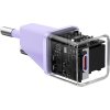 Miniatúrna nástenná nabíjačka Baseus GaN5 20 W (fialová)