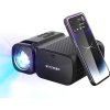 BlitzWolf BW-V3 Mini LED projektor, Wi-Fi + Bluetooth (čierny)