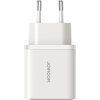 Joyroom TCF15 Dual-Port (A+C) 30W nabíječka (bílá)