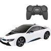 RASTAR R/C 1:18 BMW i8 auto na diaľkové ovládanie (biele)
