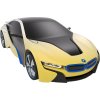 RASTAR R/C 1:24 BMW i8 auto na diaľkové ovládanie - citlivé na UV žiarenie (biele a žlté)