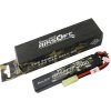 Gens ace 25C 1000mAh 2S1P 7,4V Airsoft Gun Lipo batéria s mini Tamiya konektorom