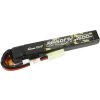 Gens ace 25C 1500mAh 2S1P 7,4 V Airsoft Gun Lipo batéria s mini Tamiya konektorom