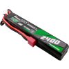 Gens ace 25C 2400mAh 2S2P 7,4V sedlová airsoftová pištoľová lipo batéria s mini Deans(T) konektorom