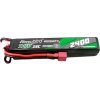 Gens ace 25C 2400mAh 2S2P 7,4V sedlová airsoftová pištoľová lipo batéria s mini Deans(T) konektorom