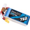 Gens Ace 750mAH 11,1 V 60C 3S1P Lipo batéria s konektorom XT30.