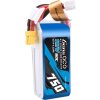 Gens Ace 750mAH 11,1 V 60C 3S1P Lipo batéria s konektorom XT30.