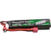 Gens Ace 25C 2000mAh 2S2P 7,4V sedlová airsoftová pištoľová lipo batéria s mini Deans(T) konektorom