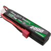 Gens Ace 25C 2000mAh 2S2P 7,4V sedlová airsoftová pištoľová lipo batéria s mini Deans(T) konektorom
