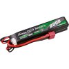 Gens Ace 25C 2000mAh 2S2P 7,4V sedlová airsoftová pištoľová lipo batéria s mini Deans(T) konektorom