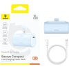 Powerbank baseus Compact USB-C 5000mAh, 20W (blue)