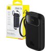 Powerbanka Baseus QPow 2 20000mAh 30W 2xUSB-C kábel (čierny)