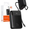 Power banka Mcdodo MC-3710 Digital Dis 20000mAh, 22,5W s Lightning káblom (čierna)