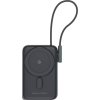 Choetech B735 magnetická MagSafe powerbanka 10000mAh 20W PD + USB-C kábel (čierny)