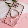 Color Chrome Mag puzdro pre Samsung Galaxy S25 rose gold
