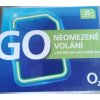 Predplatená SIM karta O2 s kreditom 25 Kč, neobmedzené volanie + 300 MB za 25Kč/deň pre ČR