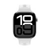 Cubenest Prémiový sportovní řemínek na Apple Watch 42 / 44 / 45 / 46 / Ultra 49mm bílý