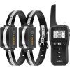 Rojeco PD529 1000m výcvikový obojek pro psy se 2 obojky (černý)