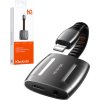 Adaptér Lightning na Lightning + AUX 3,5 mm mini jack, Mcdodo CA-6340 (čierny)