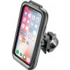 Vodeodolné púzdro Interphone pre Apple iPhone X/XS, úchyt na riadidlá, čierne