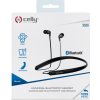 Bluetooth ergonomické stereo slúchadlá CELLY NECK, dlhá výdrž batérie, multipoint, čierna