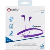 Bluetooth ergonomické stereo slúchadlá CELLY NECK, dlhá výdrž batérie, multipoint, fialová