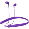 Bluetooth ergonomická stereo sluchátka CELLY NECK, dlouhá výdrž baterie, multipoint, fialová