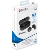 True Wireless slúchadlá CELLY TWINS, multipoint, čierna