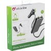 Autonabíječka Cellularline s 4 x USB, 7.2 A, černá