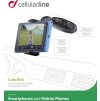 Univerzální držák s přísavkou CellularLine Crab Disk pro mobilní telefony a smartphony, flexibilní rameno