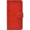 Puzdro typu kniha FIXED FIT pre Apple iPhone X/XS, červené