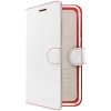 Púzdro typu kniha FIXED FIT pre Apple iPhone X/XS, biele