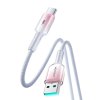 Joyroom S-A42 3A USB-A USB-C kabel 1,2 m bílý