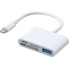 Adaptér Lightning na USB OTG Čítačka kariet SD Joyroom S-H142, microSD (biela)