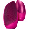 Sonická termo kefka na tvár a čistenie pleti 6 v 1 Geske s aplikáciou (purpurová)