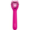 Mikrojehličkový váleček / derma roller na obličej 9v1 Geske s aplikací (purpurový)
