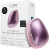 Sonický hrejivý a chladivý masážny prístroj na tvár 9v1 Geske s aplikáciou (ružový)