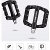 Sada nylonových pedálů na kolo Rockbros 2017-12CBK - černá
