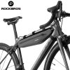Voděodolná brašna na kolo Rockbros AS-052 na rám - šedá